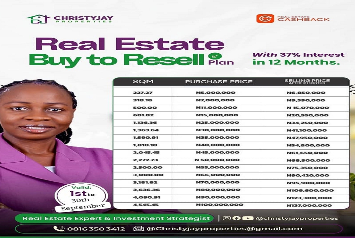 christyjayproperties.com Real Estate Cashback