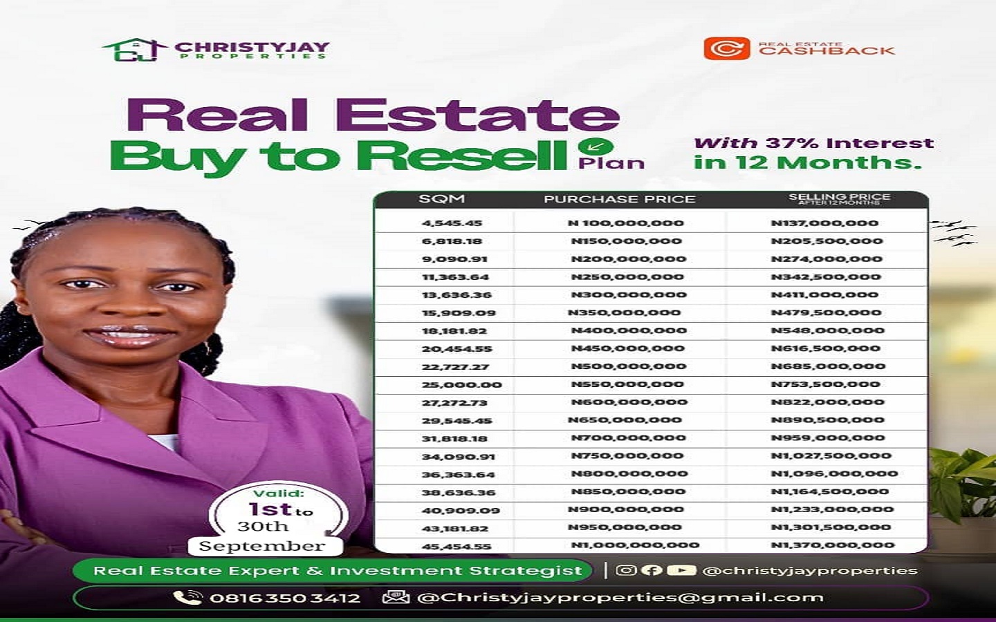 christyjayproperties.com Real Estate Cashback